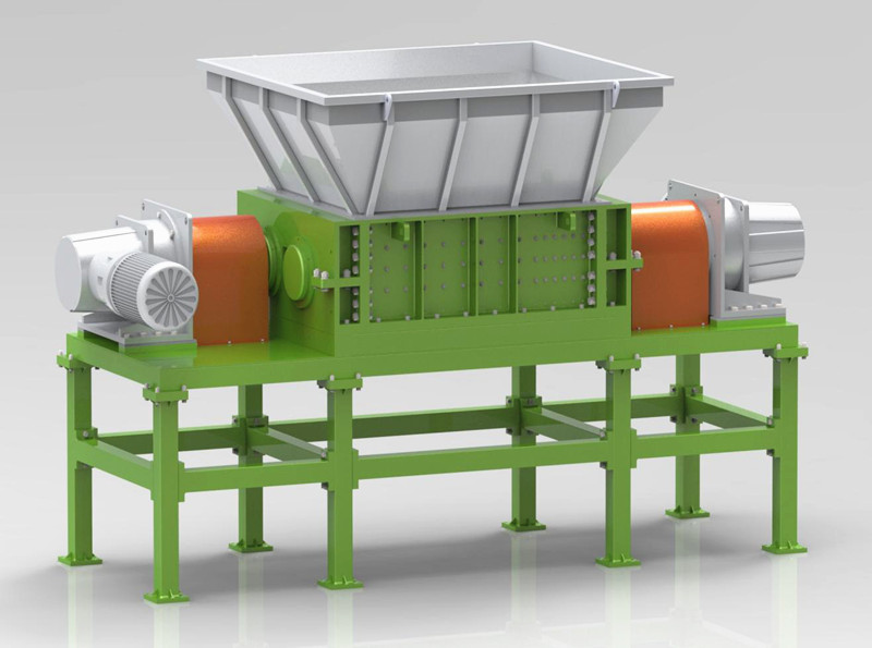 sunrise double shaft shredder